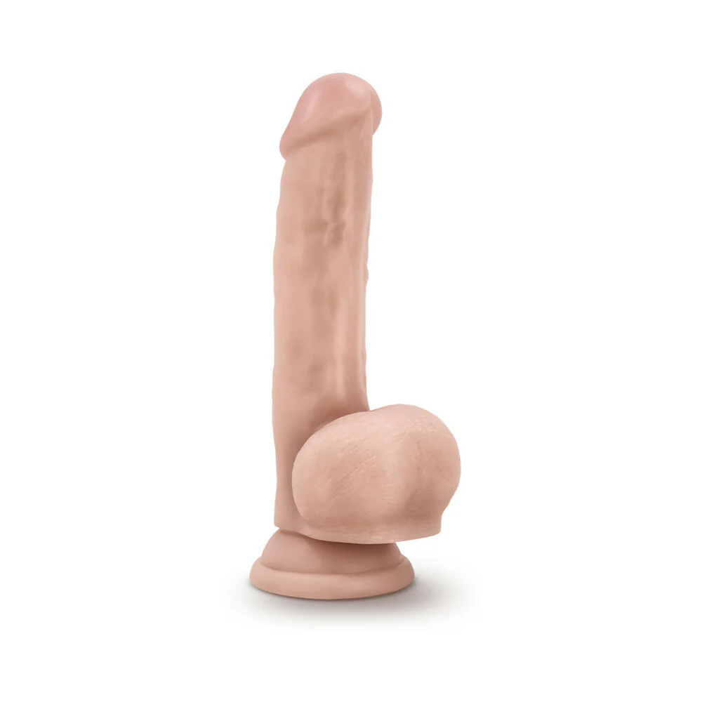 Loverboy Mr. Jackhammer Realistic 8.5 in. Dildo with Balls Beige - Image 2