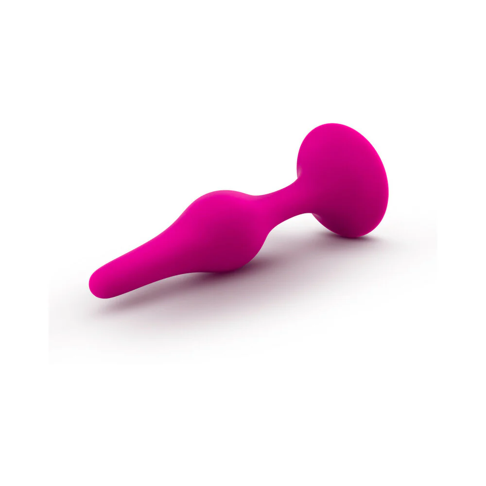 Luxe Silicone Beginner Plug Small Pink - Image 3