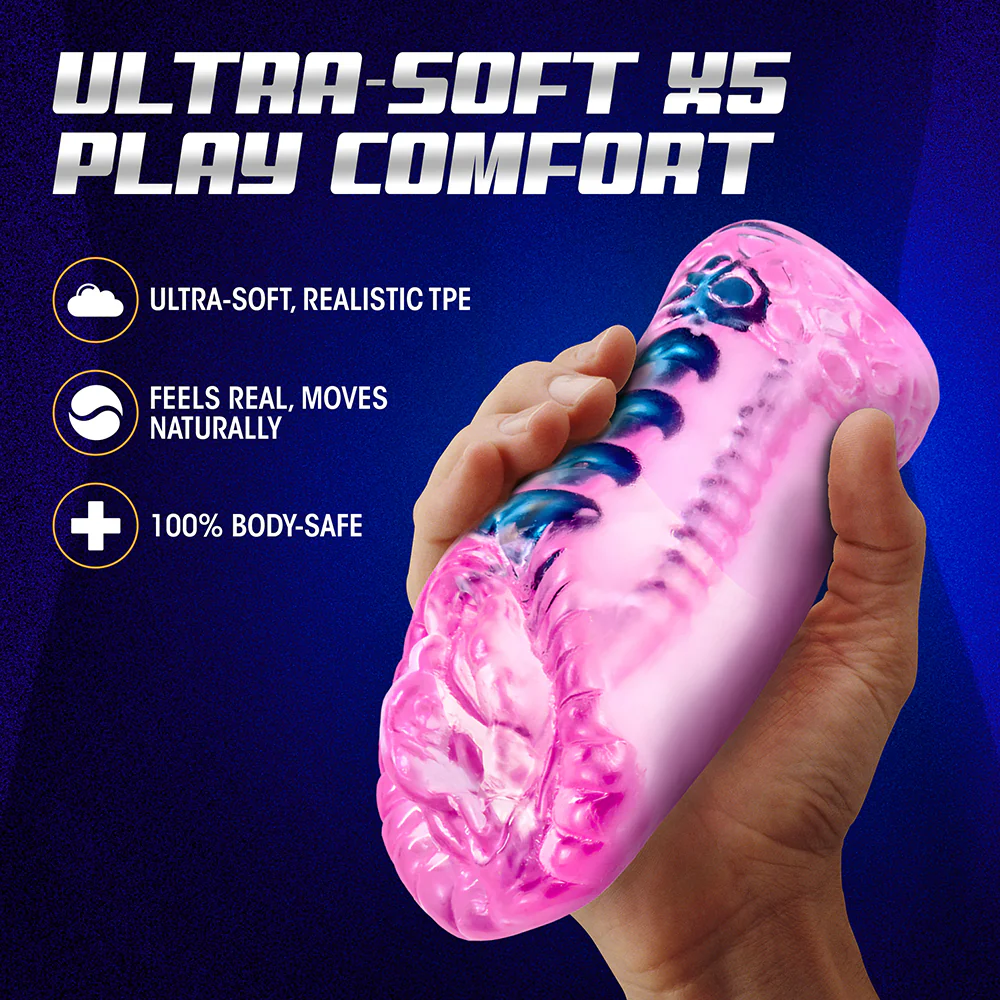 M for Men Sexy Snatch Vagina Stroker Pink - Image 10