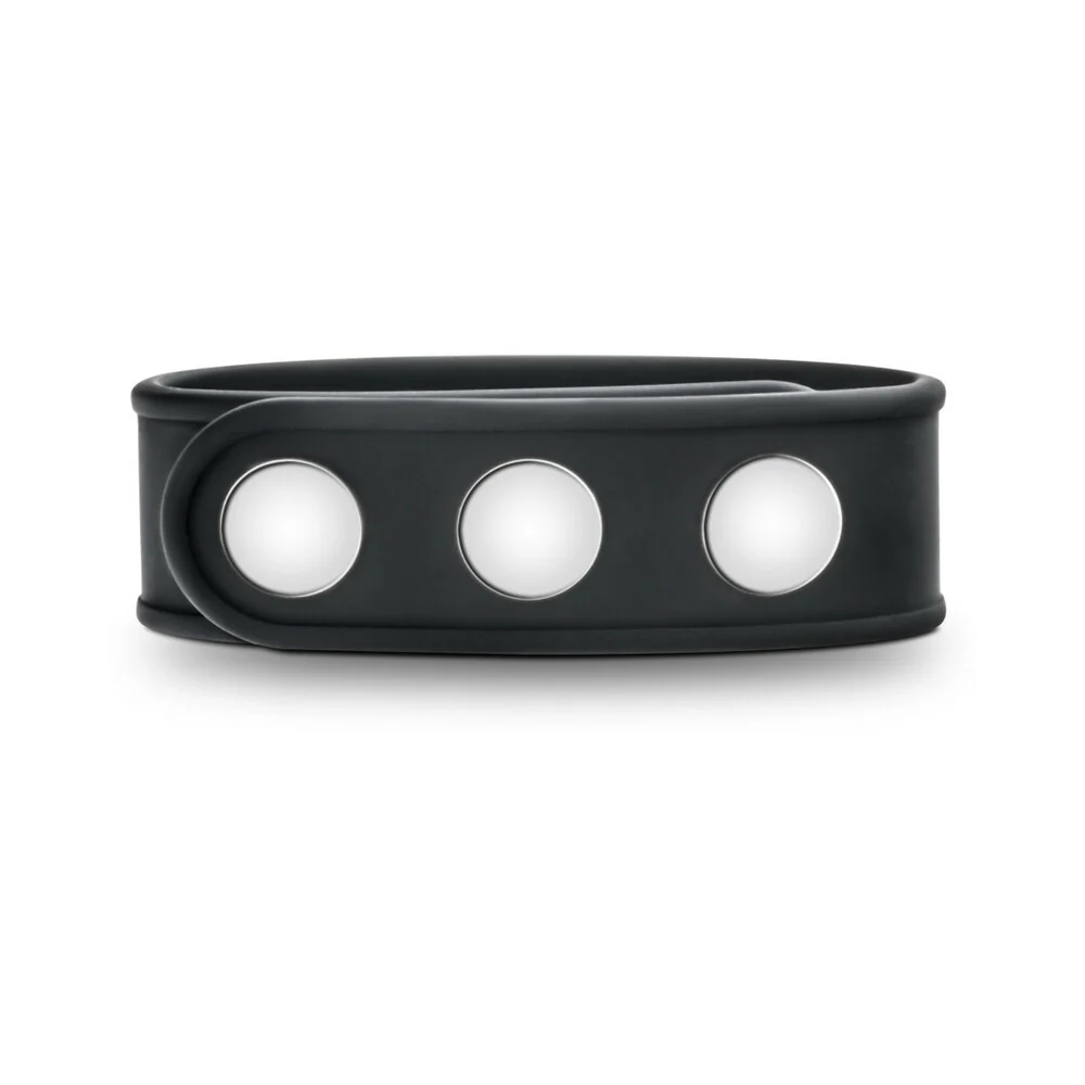 Performance VS5 Silicone 3-Snap Cock Strap Black - Image 3