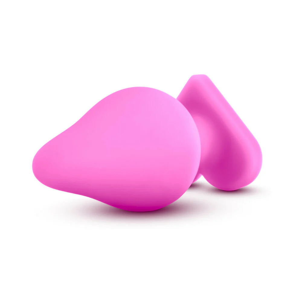 Play with Me Naughty Candy Hearts 'Be Mine' Anal Plug Pink - Image 4