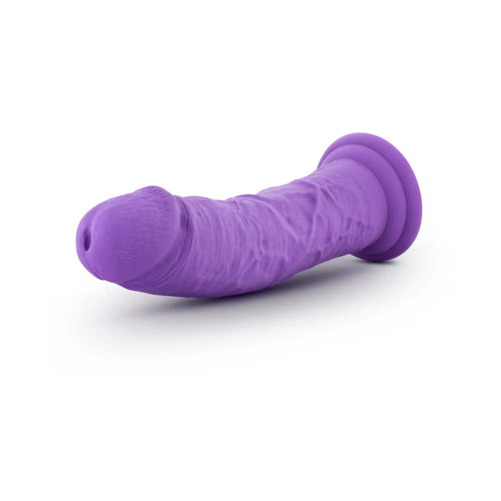 Ruse Jammy Realistic 8 in. Silicone Dildo Purple - Image 4