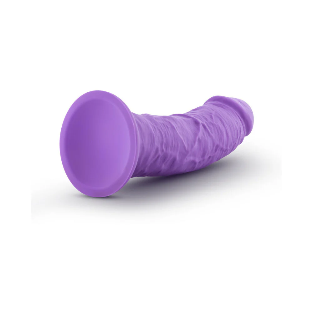 Ruse Jammy Realistic 8 in. Silicone Dildo Purple - Image 5
