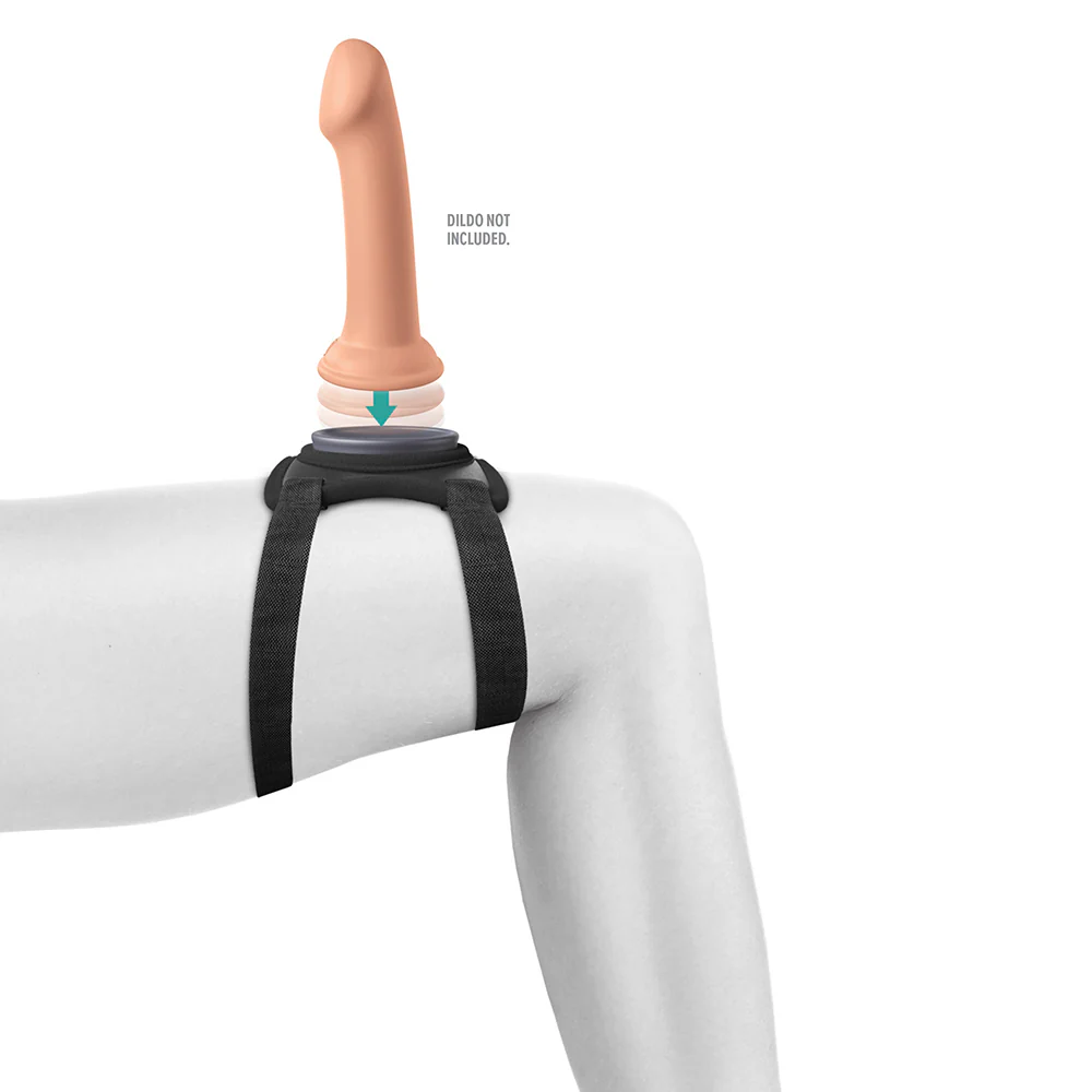 Body Dock Lap Strap Silicone Strap-On Thigh Harness - Image 3