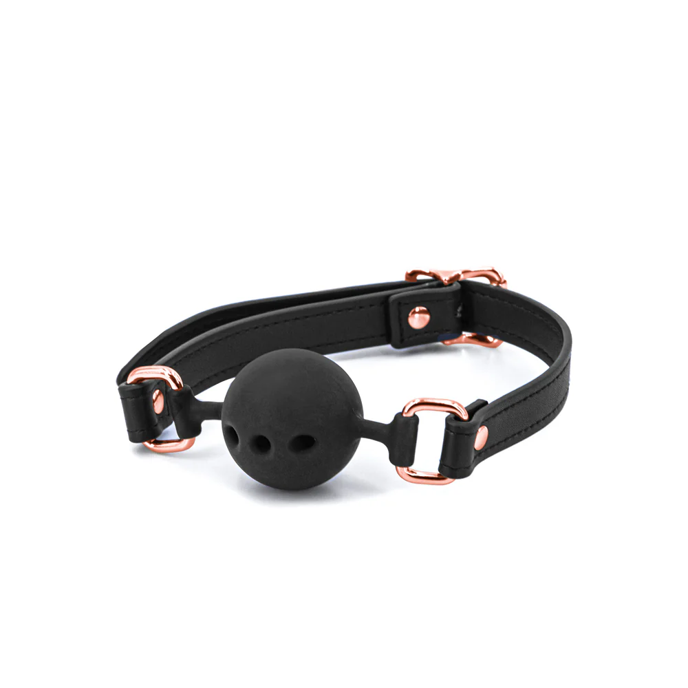 Bondage Couture Ball Gag Black - Image 2