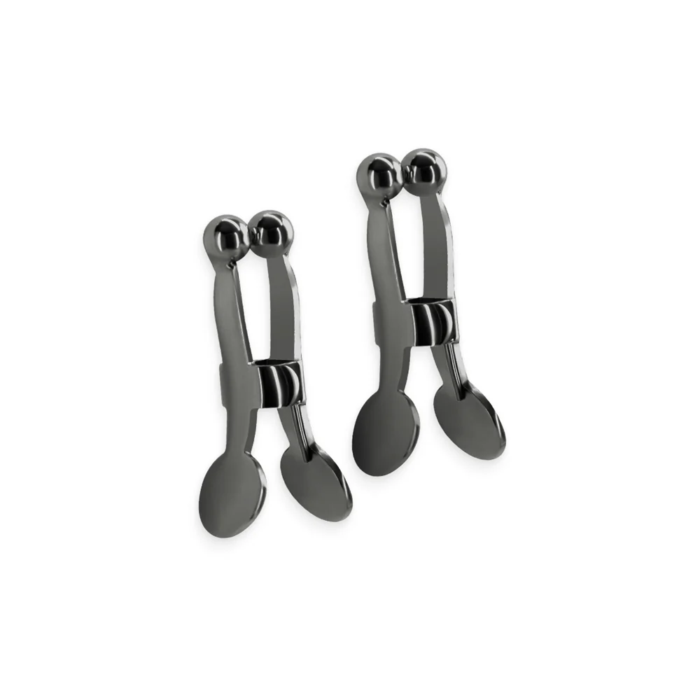 Bound Nipple Clamps C1 Gunmetal - Image 2