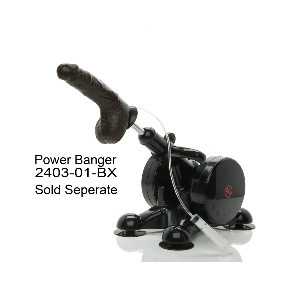Bust It Squirting Realistic Cock Black w/1oz Nut Butter - Image 4
