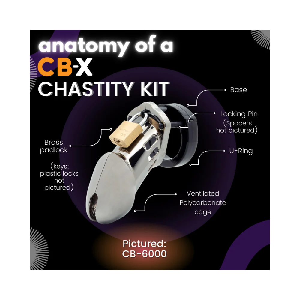 CB-6000 Clear Male Chastity - Image 14