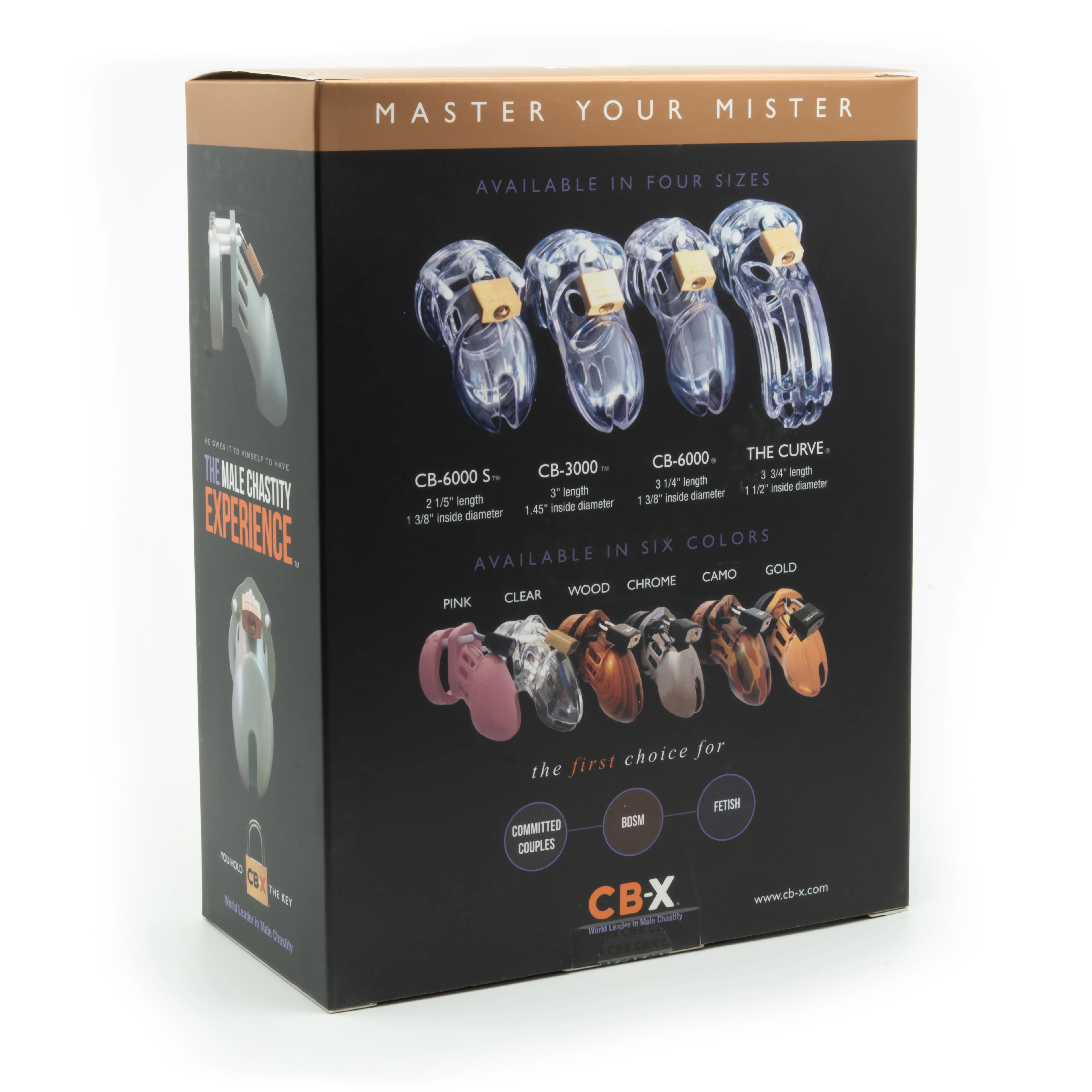 CB-6000S Clear Male Chastity - Image 8