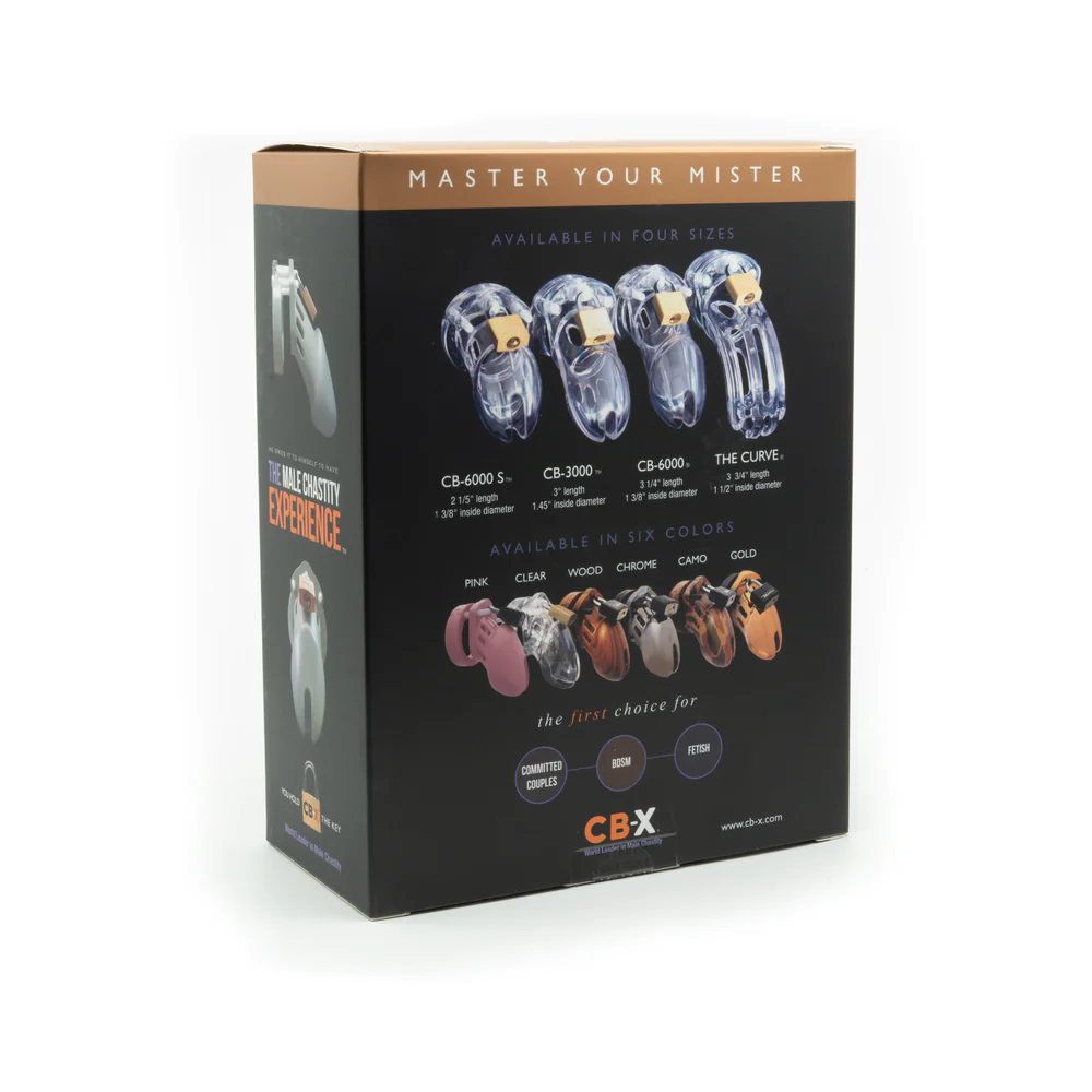 CB-6000S Pink Male Chastity Cage - Image 12