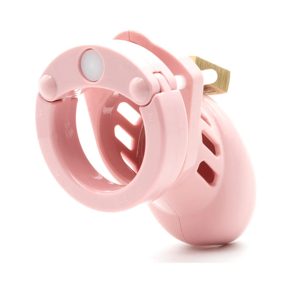 CB-6000S Pink Male Chastity Cage - Image 7
