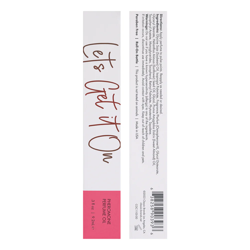 CG Let's Get It On Roll-On Perfume Oil with Pheromones 0.3 oz. - Image 5