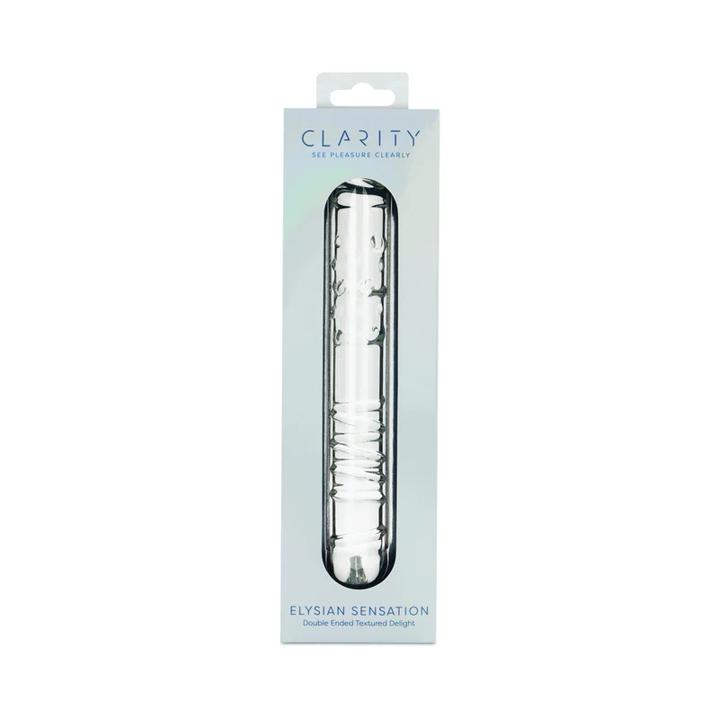 Clarity Elysian Sensation Glass Dildo - Image 2