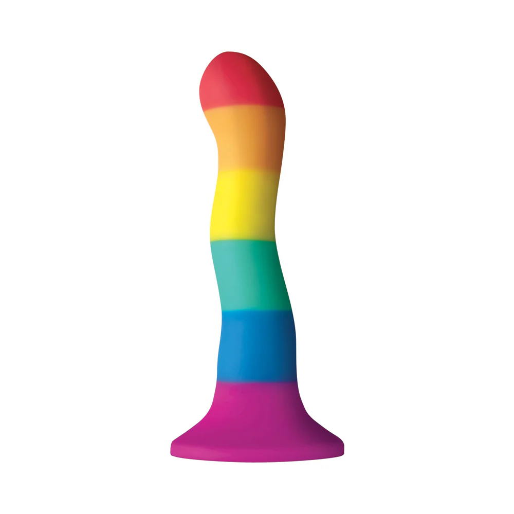 Colours Pride Edition Wave 6 in. Dildo Rainbow - Image 2