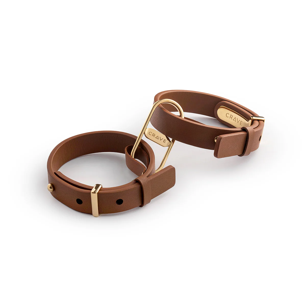 Crave ICON Cuffs Tan/24kt Gold - Image 2