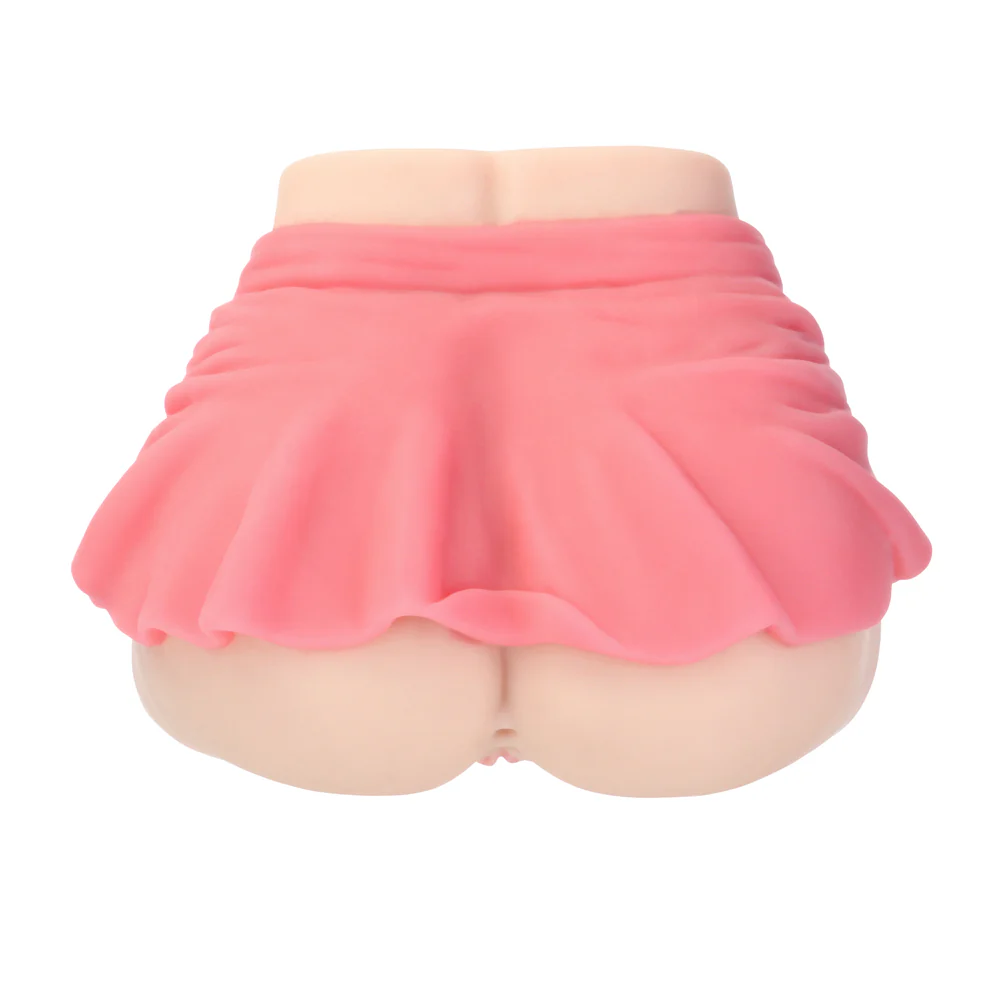 CutiePies Cheerleader Cherry Doggystyle Dual Entry Vagina & Ass Masturbator Beige - Image 8