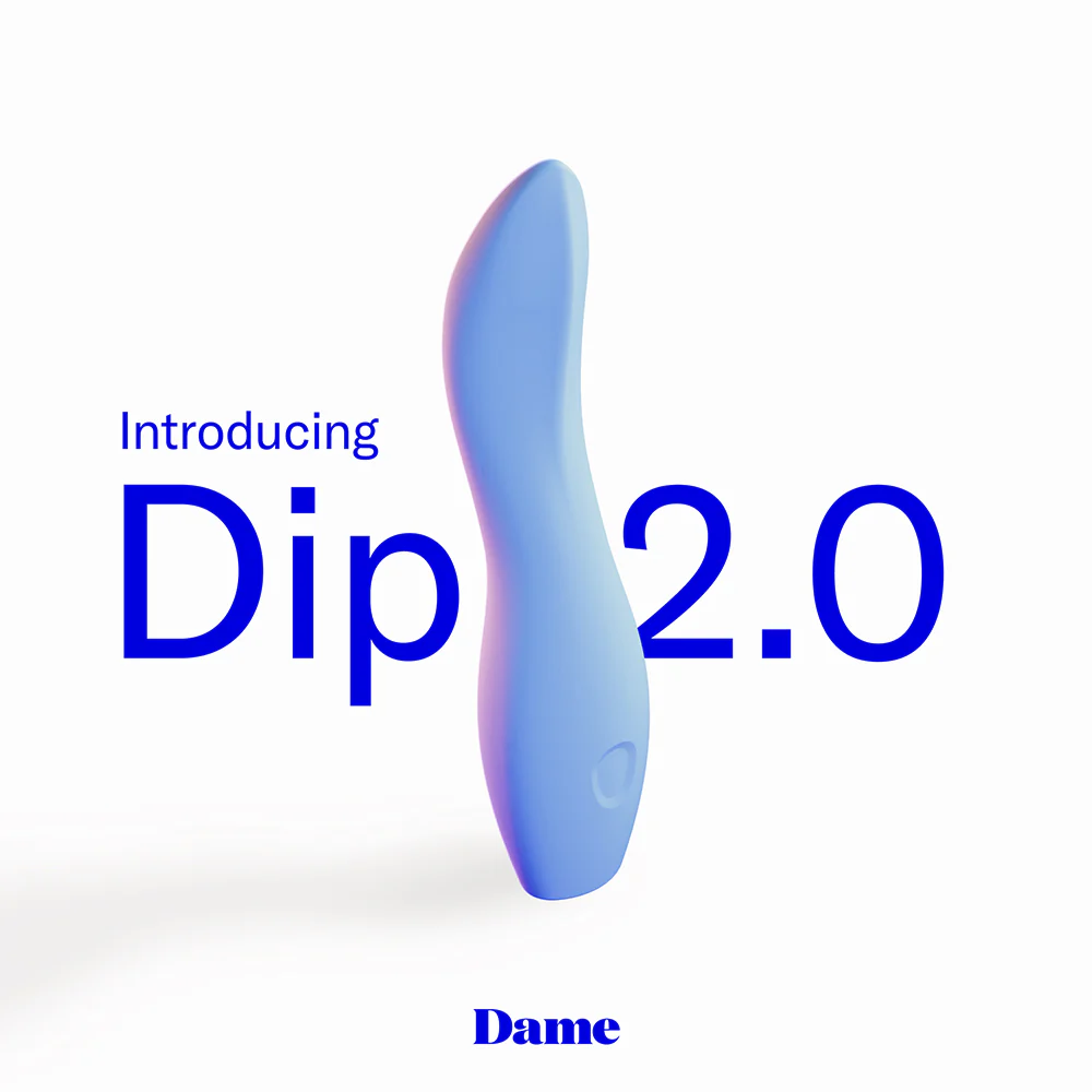 Dame Dip 2.0 Classic Vibrator Periwinkle - Image 4