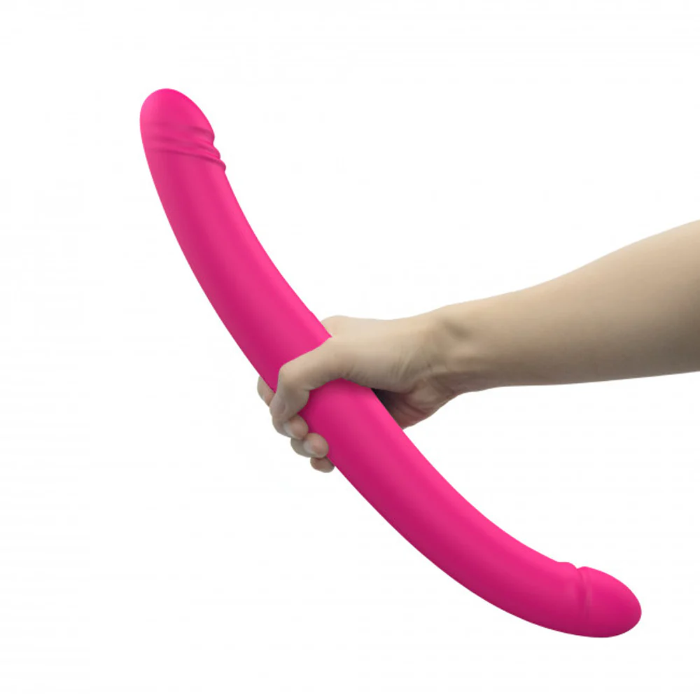 Dorcel Orgasmic Double Do Rechargeable Thrusting & Vibrating Double Dildo Pink - Image 5