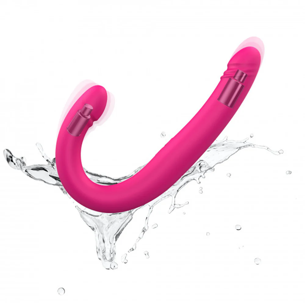Dorcel Orgasmic Double Do Rechargeable Thrusting & Vibrating Double Dildo Pink - Image 8