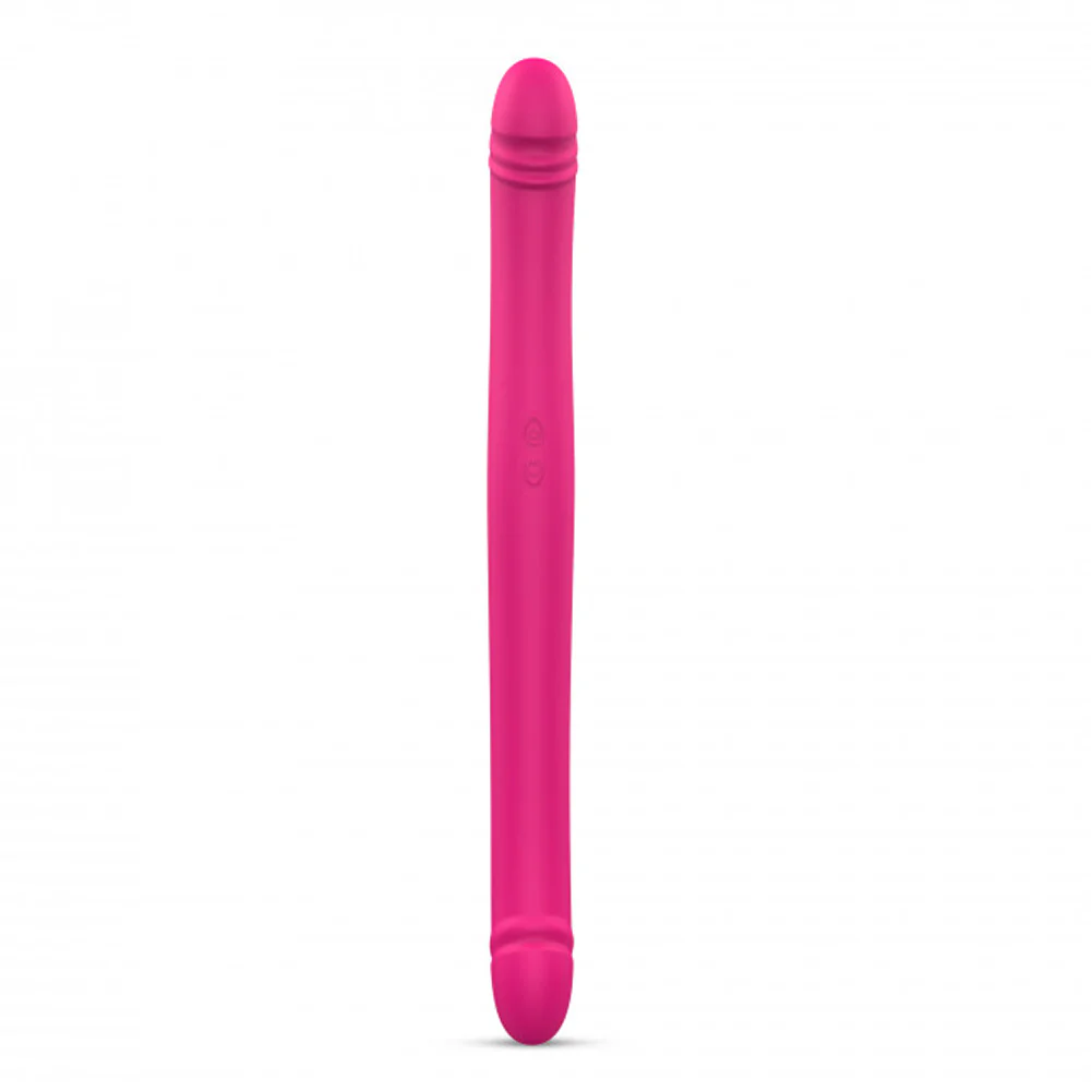 Dorcel Orgasmic Double Do Rechargeable Thrusting & Vibrating Double Dildo Pink - Image 9