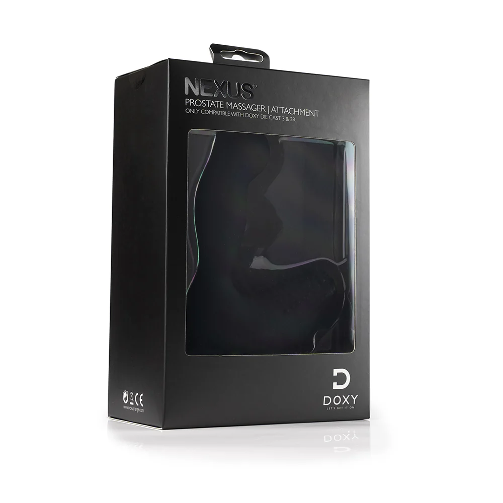 Doxy 3 Silicone Prostate Wand Attachment Black - Image 7