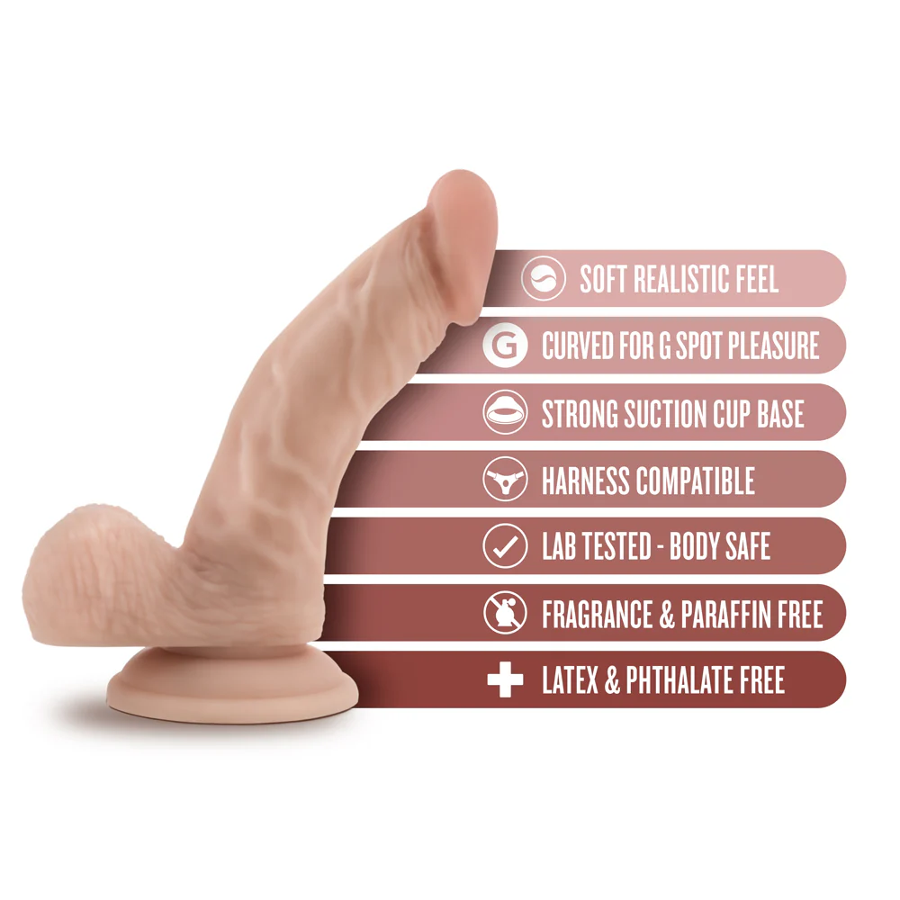 Dr. Skin Dr. Stephen 6.5 in. Dildo with Balls Beige - Image 7