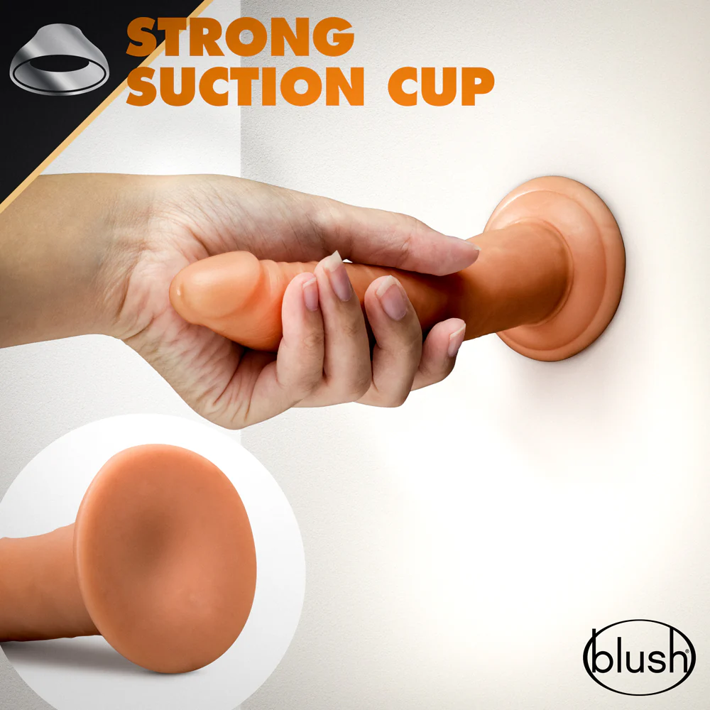 Dr. Skin Glide Realistic 7.5 in. Self-Lubricating Dildo Tan - Image 10