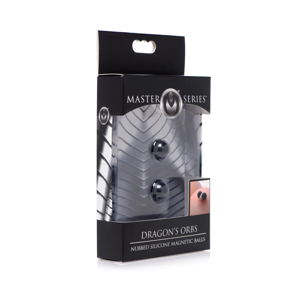 Master Series Dragon's Orbs Nubbed Silicone Magnetic Balls