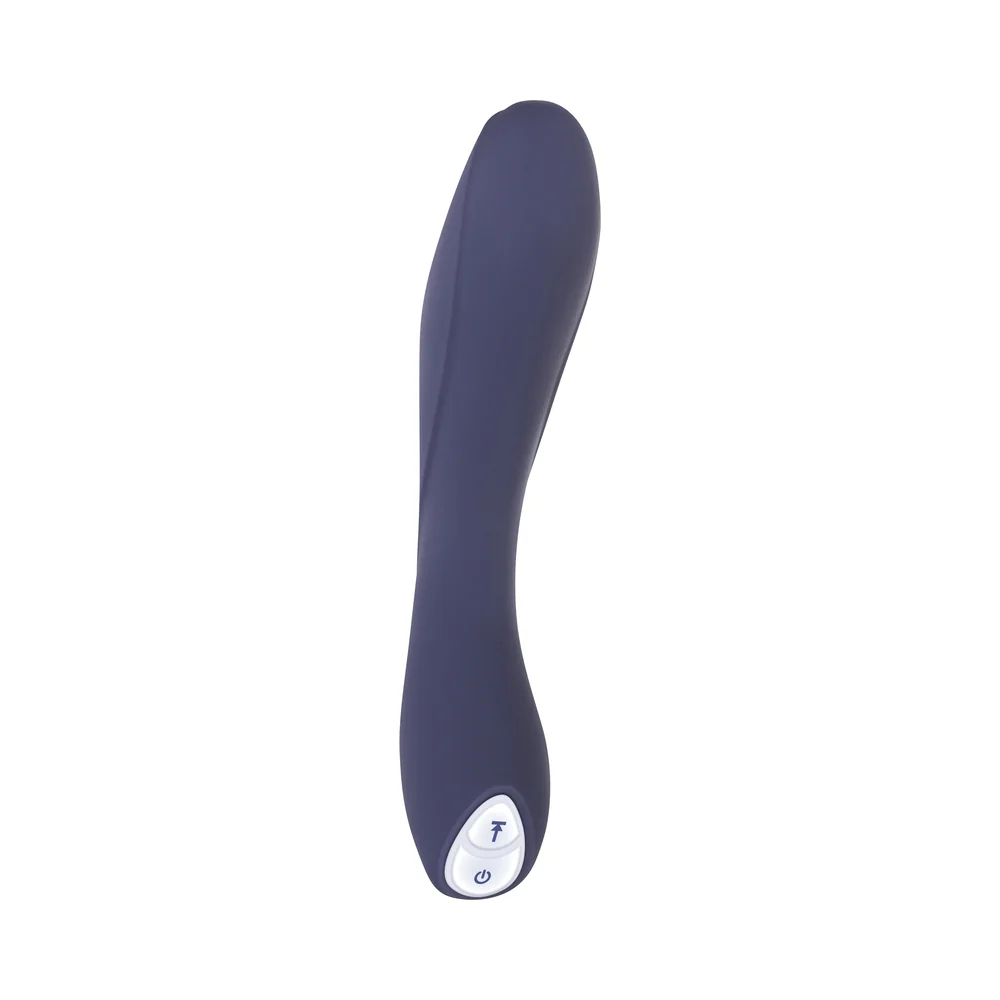 Evolved Coming Strong Rechargeable Silicone G-Spot Vibrator Purple - Image 4