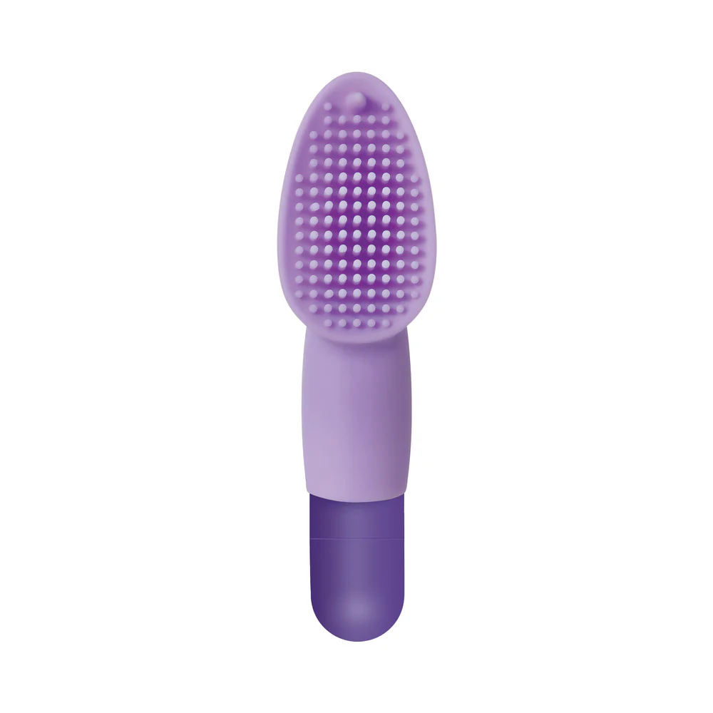 Evolved Fingerific Rechargeable Silicone Finger Vibrator Purple - Image 4