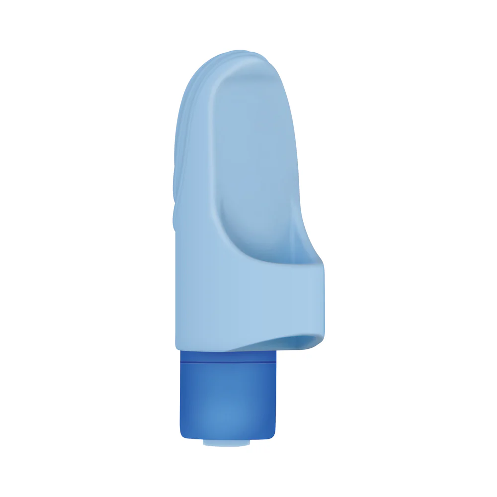 Evolved Fingerlicious Rechargeable Silicone Finger Vibrator Blue - Image 13