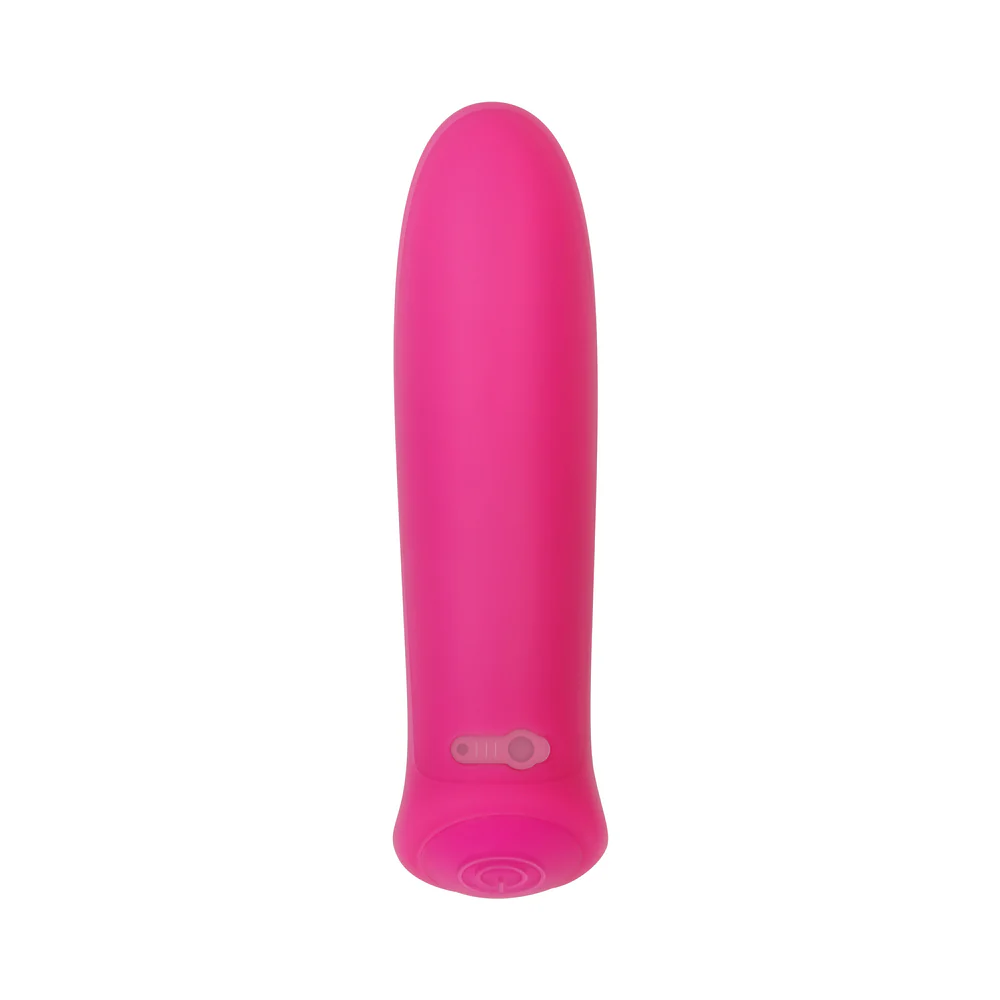 Evolved Pretty in Pink Rechargeable Silicone Bullet Vibrator - Image 5