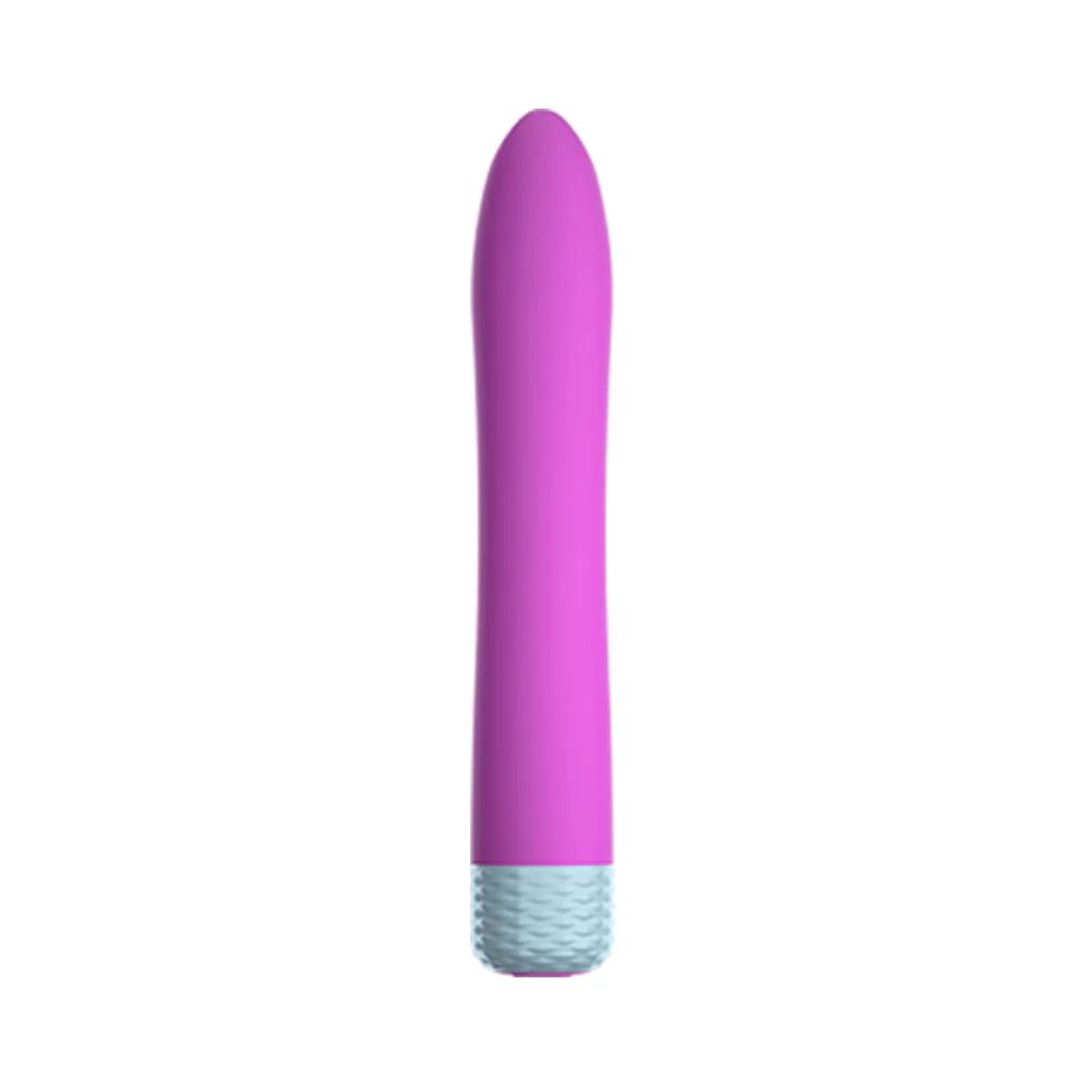 FemmeFunn Densa Bullet Rechargeable Dual Density Silicone Slimline Vibrator Purple - Image 2