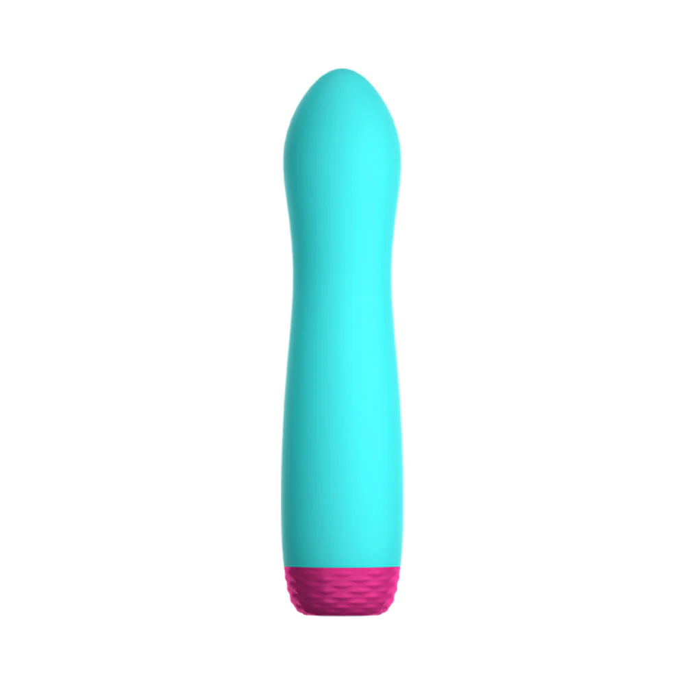 FemmeFunn Rora Rechargeable Silicone Rotating Bullet Vibrator Turquoise - Image 2