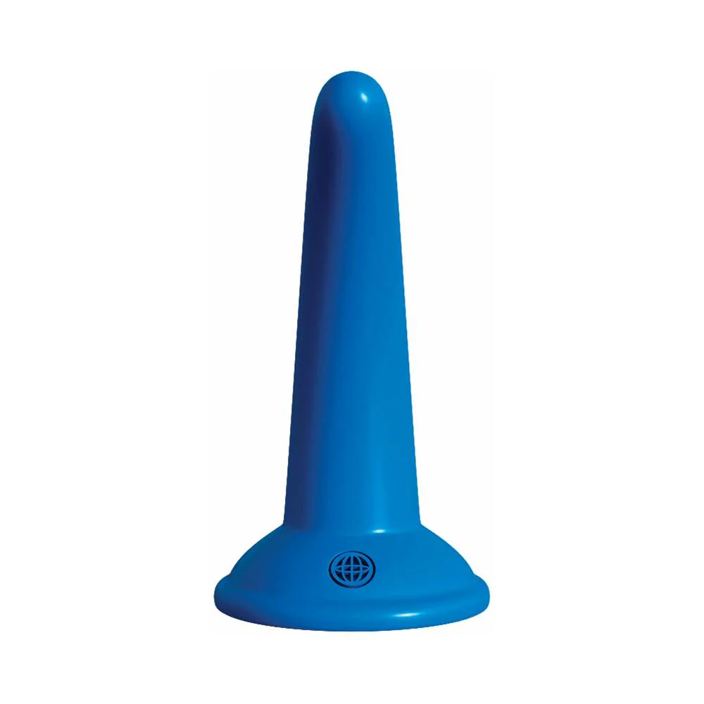 Fetish Fantasy Series Beginner's Strap-On For Him Set With 4.5 in. Dildo Blue/Black - Image 3