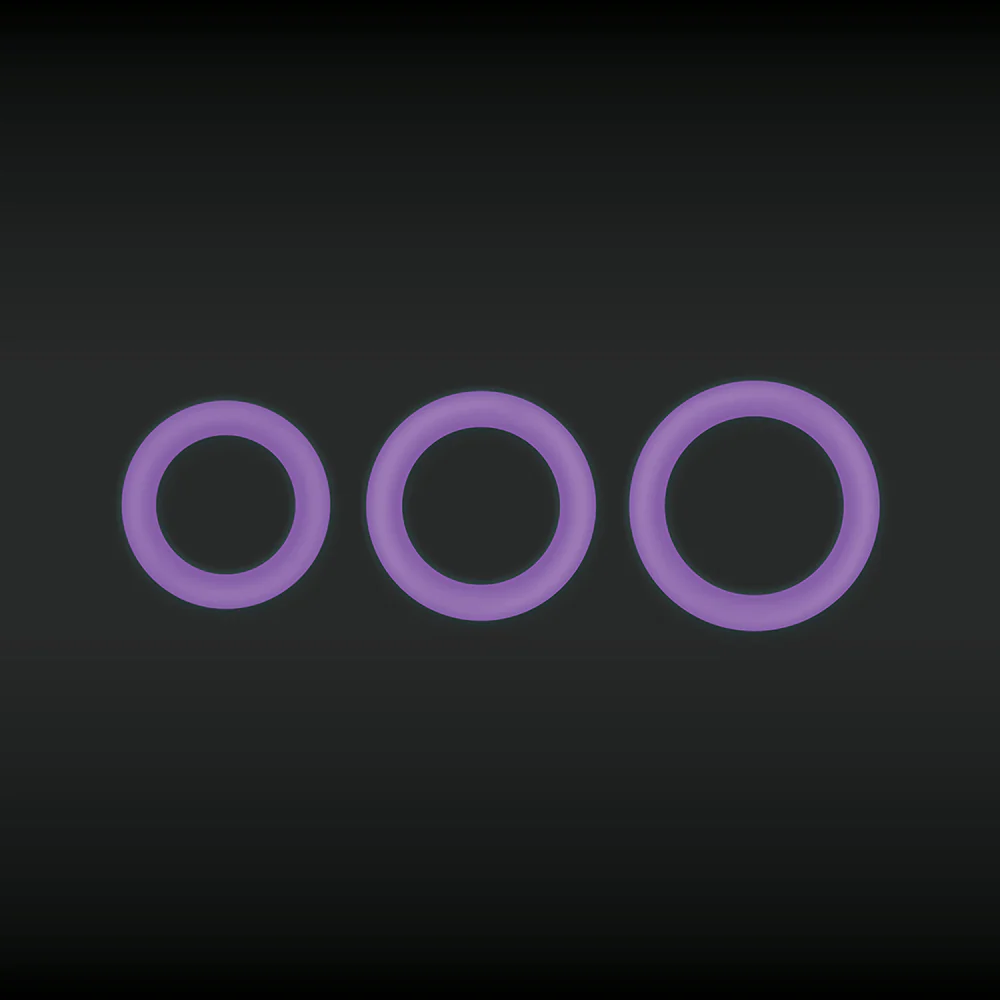 Firefly Halo Cock Ring Medium Purple - Image 3