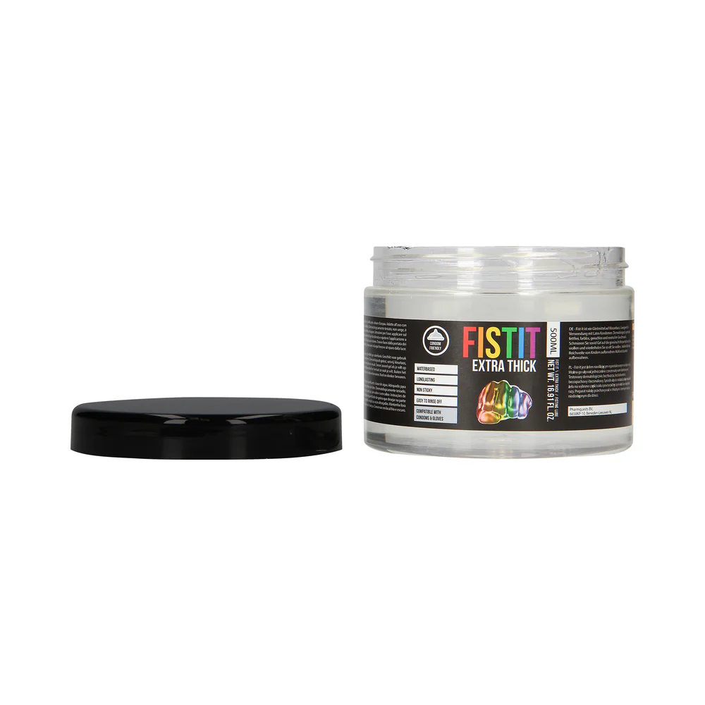 Fist It Extra Thick Water-Based Fisting Lube Rainbow Edition 16.9 oz. - Image 3