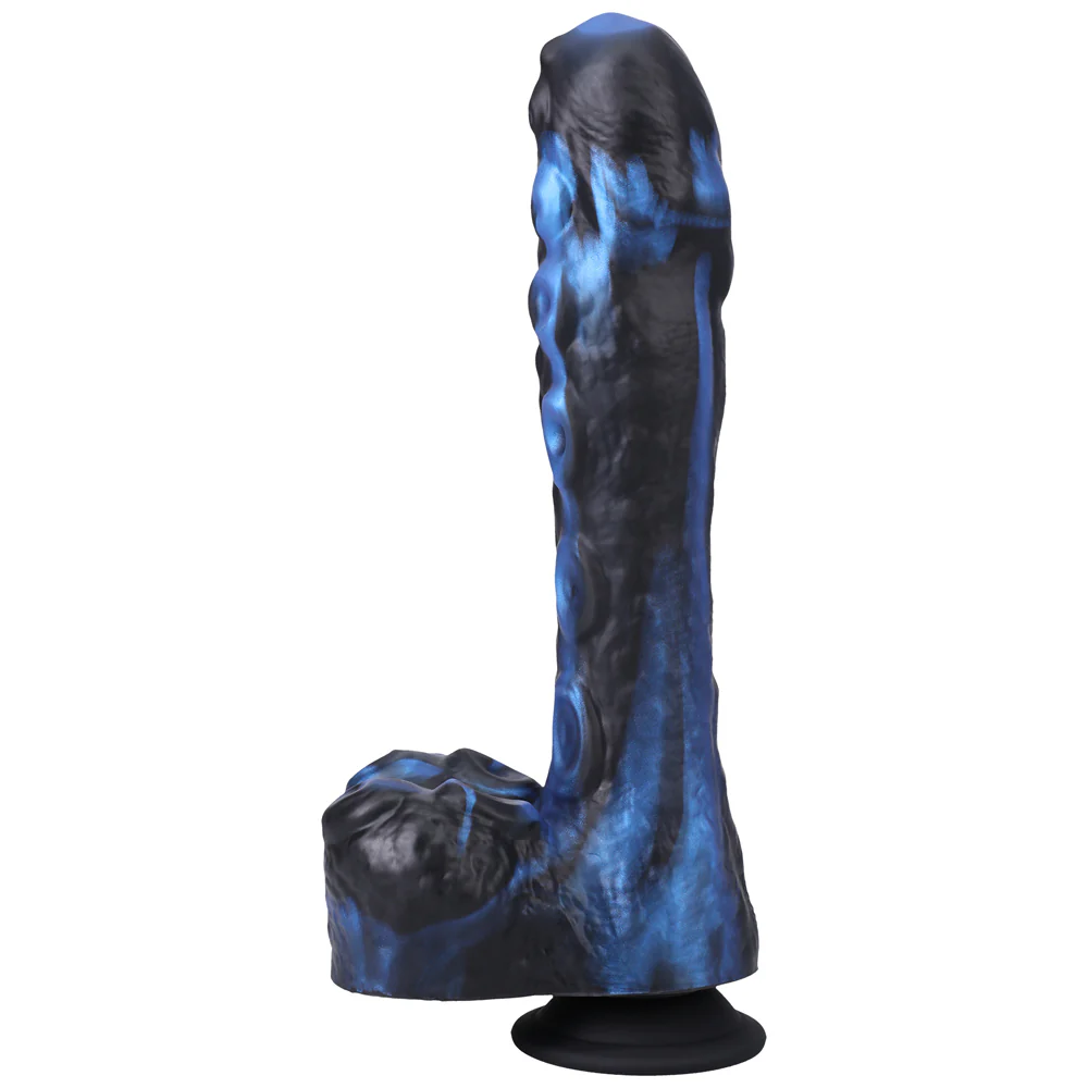 Fort Troff Tendril Thruster Mini Fuck Machine Rechargeable Remote-Controlled Silicone 8.5 in. Thrusting Dildo Blue/Black - Image 5