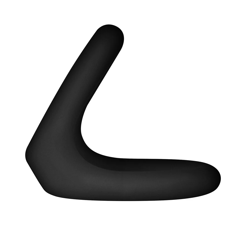 Forto F-22 Liquid Silicone Cock & Ball D-Ring Medium Black - Image 3