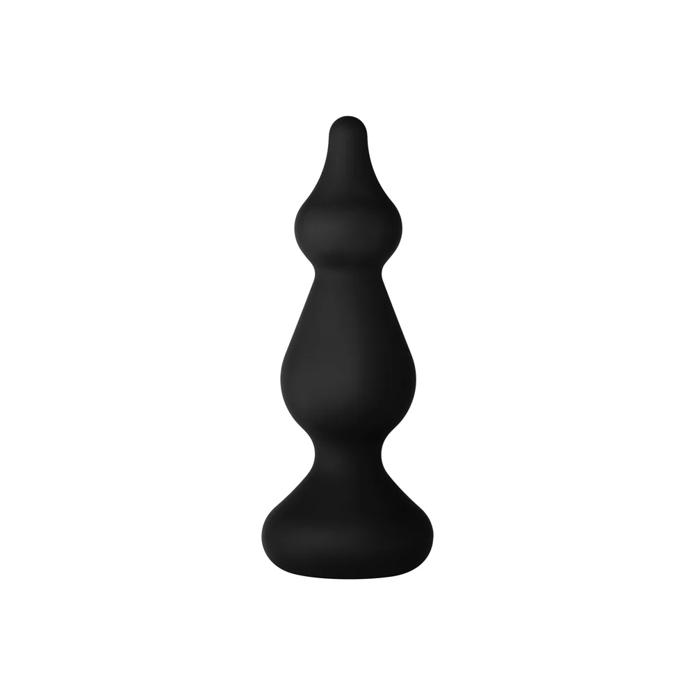 Forto F-30 Pointer Silicone Anal Plug Small Black - Image 2