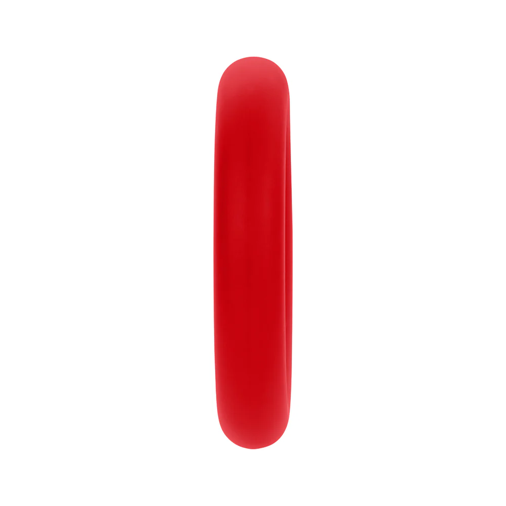 Forto F-61 3-Piece Silicone Cockring Set Red - Image 10
