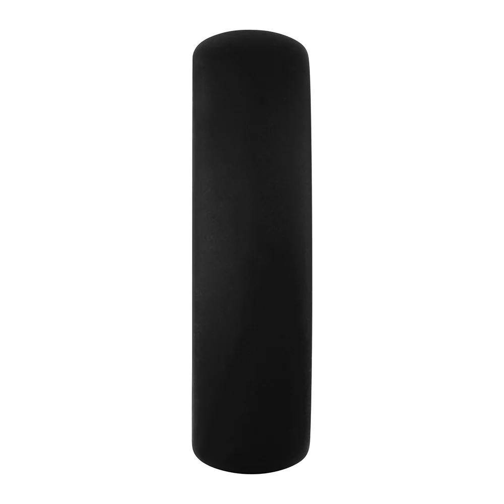 Forto F-64 Wide Liquid Silicone Cockring Large Black - Image 3