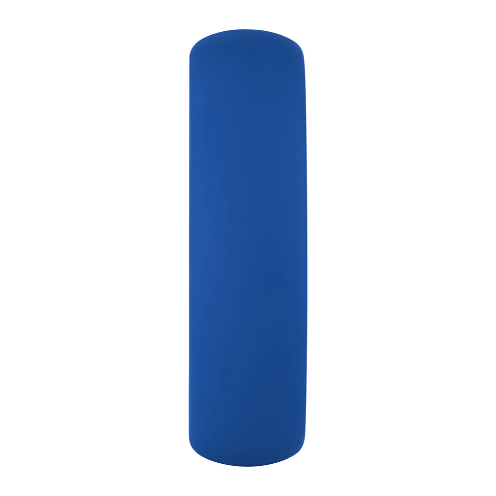 Forto F-64 Wide Liquid Silicone Cockring Large Blue - Image 3