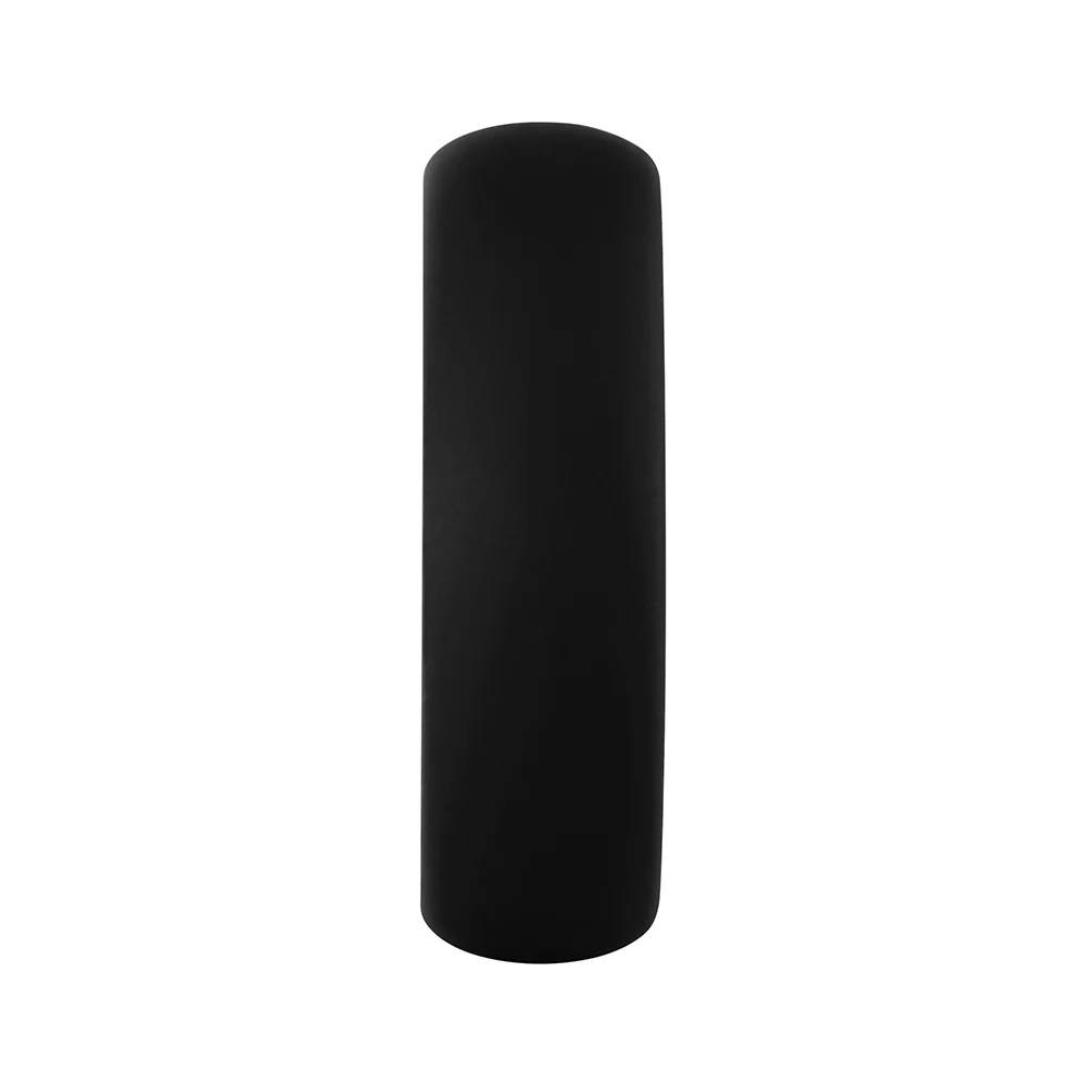 Forto F-64 Wide Liquid Silicone Cockring Medium Black - Image 3