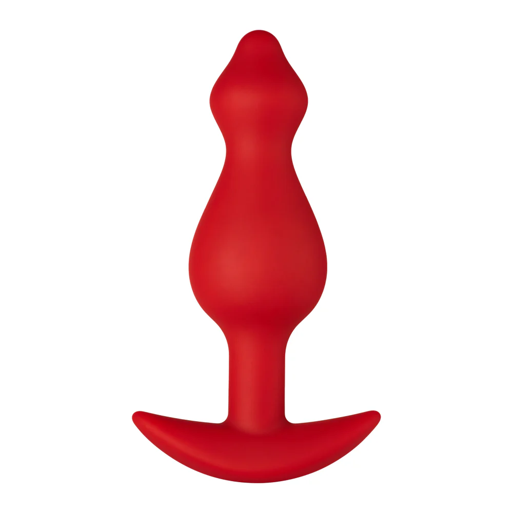 Forto F-78 Pointee Silicone Anal Plug Large Red - Image 2