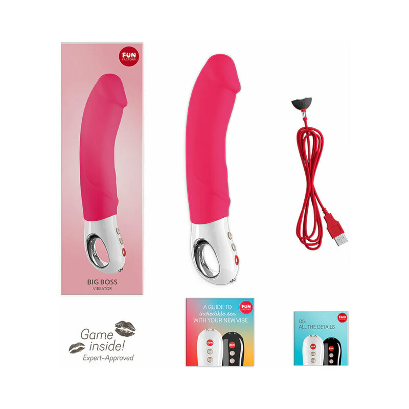 Fun Factory Big Boss Vibrator Pink - Image 6