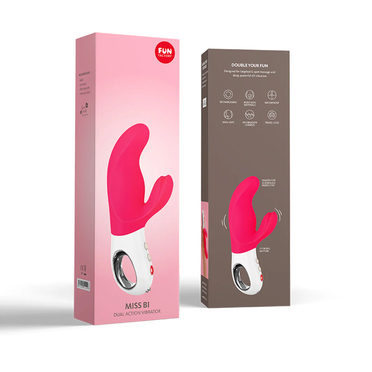 Fun Factory Miss Bi Dual Action Vibrator Pink - Image 7