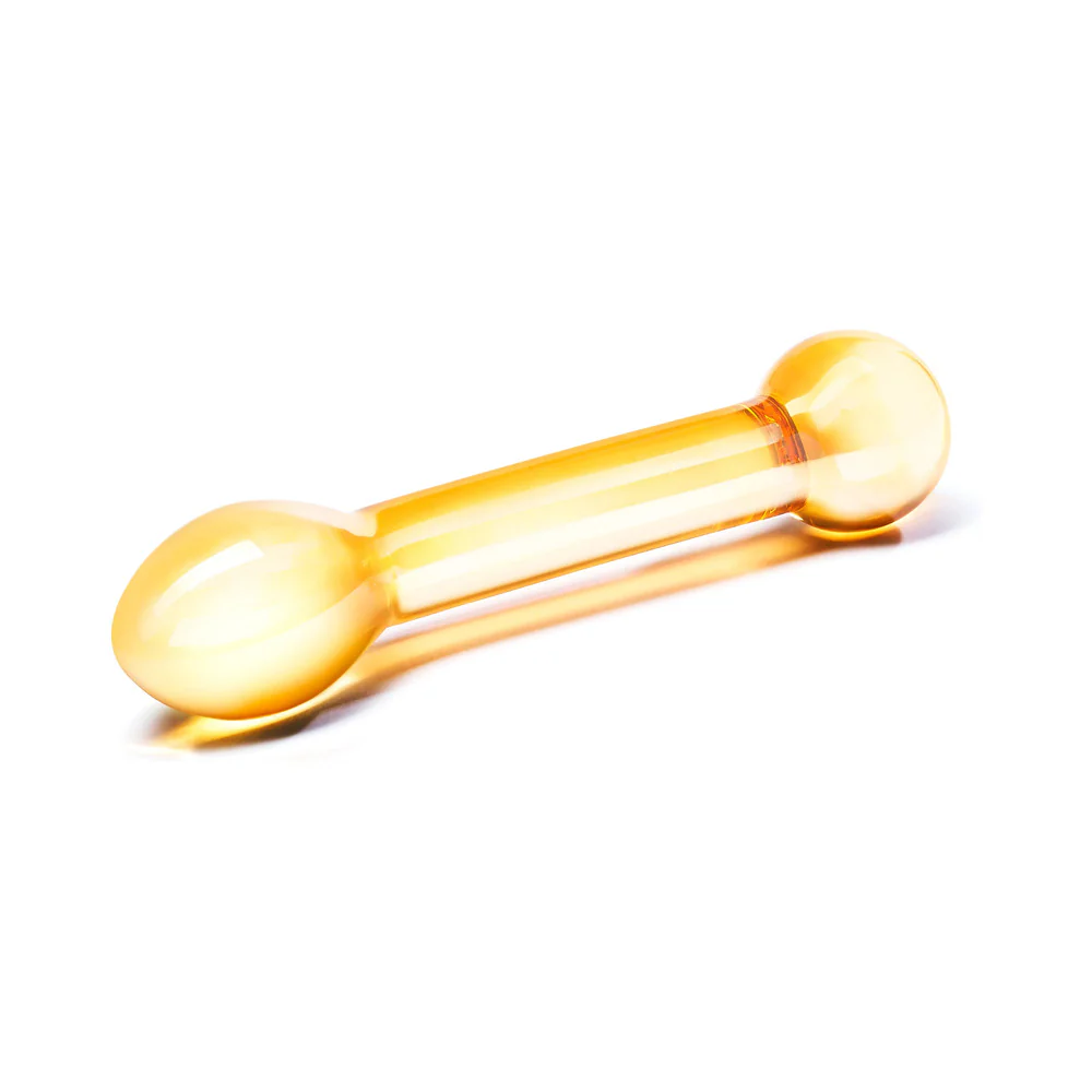 Glas 7 in. Honey Dripper Anal Slider Prostate Stimulating Glass Dildo - Image 3