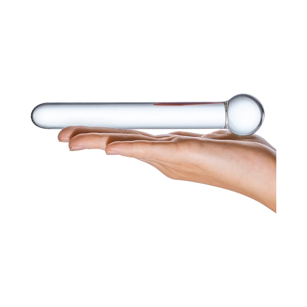 Glas 7 in. Straight Glass Dildo - Image 5