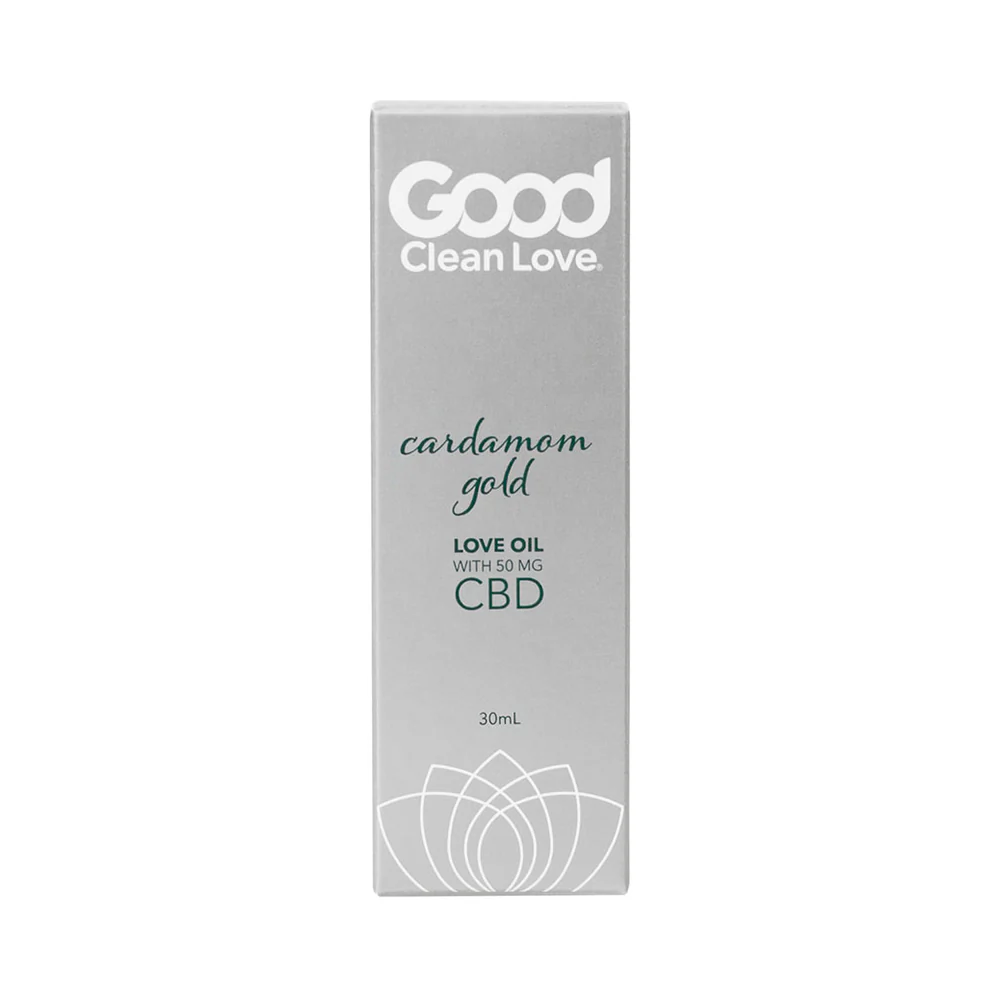 Good Clean Love Cardamom Gold CBD Love Oil 1 oz. - Image 3